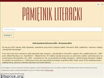 pamietnik-literacki.pl
