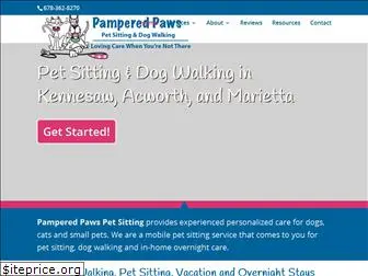 pamperedpawsatl.com