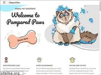 pamperedpawssd.com