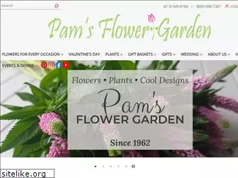pamsflowergarden.com