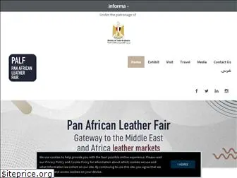 panafricanleatherfair.com