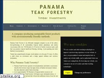 panamateakforestry.com