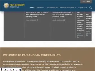 panandeanminerals.com