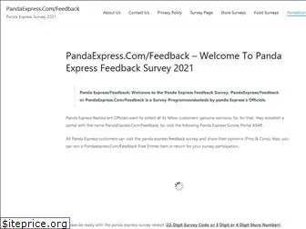 pandaexpresscomfeedbacks.com