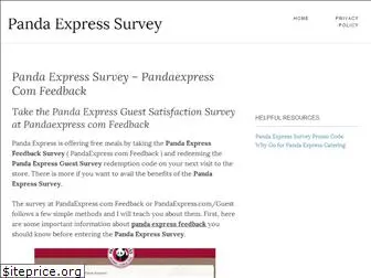 pandaexpressfeedback.net