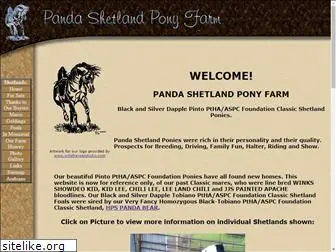 pandashetlandponyfarm.com