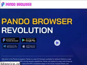 pandobrowser.com