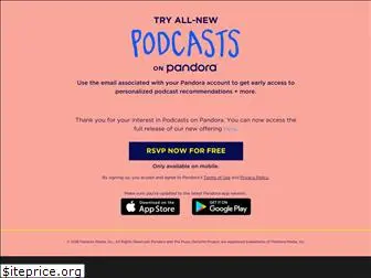 pandorapodcastbeta.splashthat.com