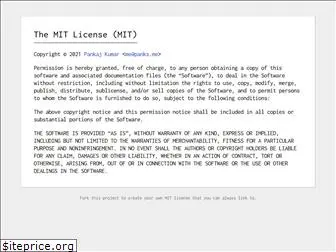 pankaj.mit-license.org