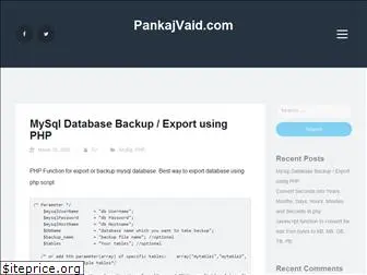 pankajvaid.com