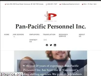 panpacificpersonnel.com