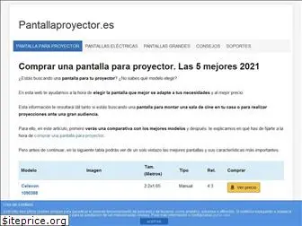 pantallaproyector.es