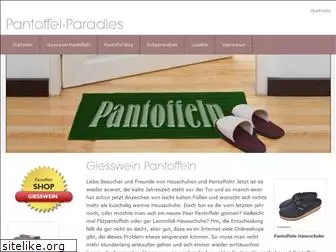 pantoffel-paradies.com