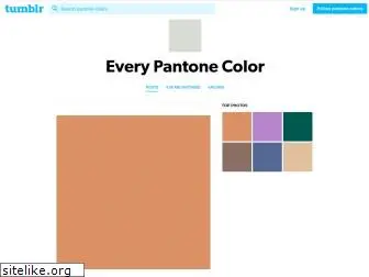 pantone-colors.tumblr.com