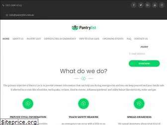 pantrylist.com.au