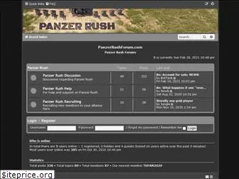 panzerrushforum.com