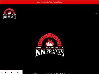 papafrankspizza.com