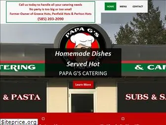 papagscatering.com