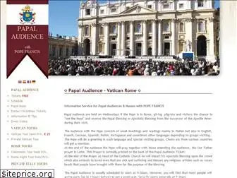 papalaudience.org