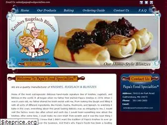 papasknishes.com