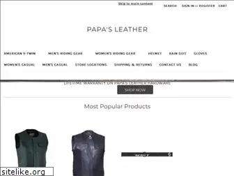 papasleather.com