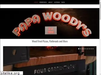 papawoodyspizza.com