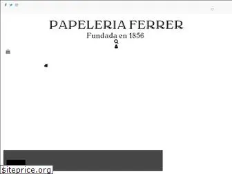 papeleriaferrer.es