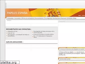 papelesespana.com
