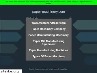 paper-machinery.com