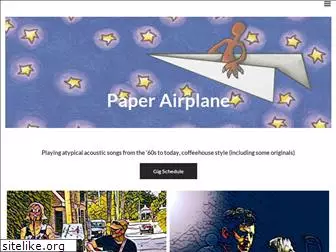 paperairplaneband.com