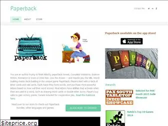 paperbackgame.com