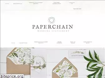 paperchainweddingstationery.co.uk