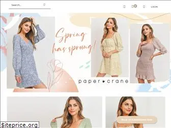 papercranestore.com