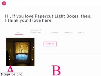 papercutlightboxes.com