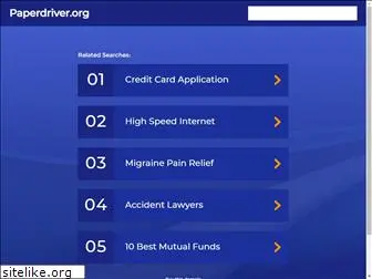 paperdriver.org