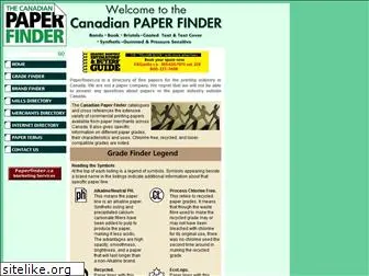 paperfinder.ca