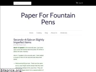 paperforfountainpens.com