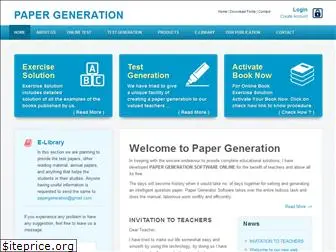 papergeneration.in