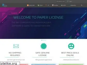 paperlicense.com