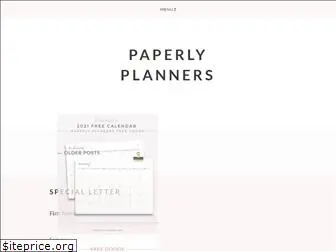 paperlyplanners.com