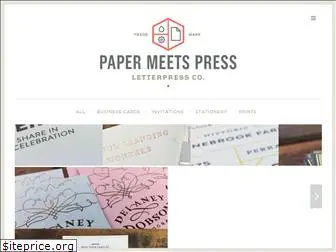 papermeetspress.com