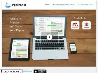 papershipapp.com