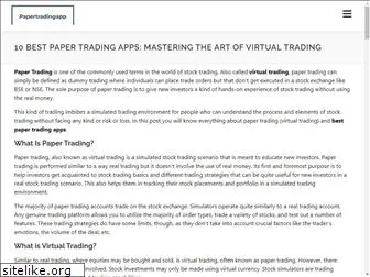 papertradingapp.com