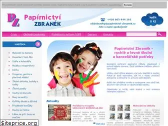 papirnictvi-zbranek.cz