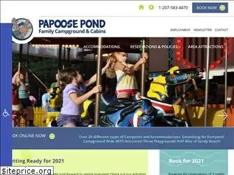 www.papoosepondcamping.com