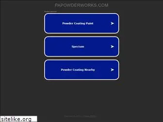 papowderworks.com