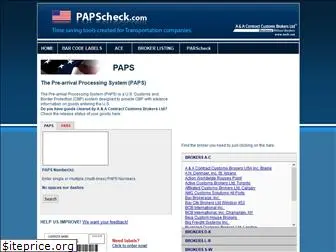 papscheck.com