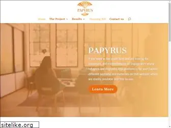 papyrus-project.org