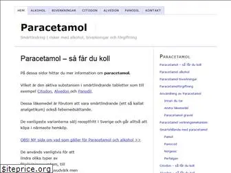 paracetamol.se