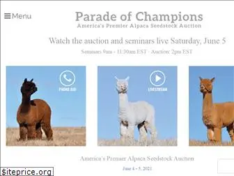 paradeofchampionsauction.com